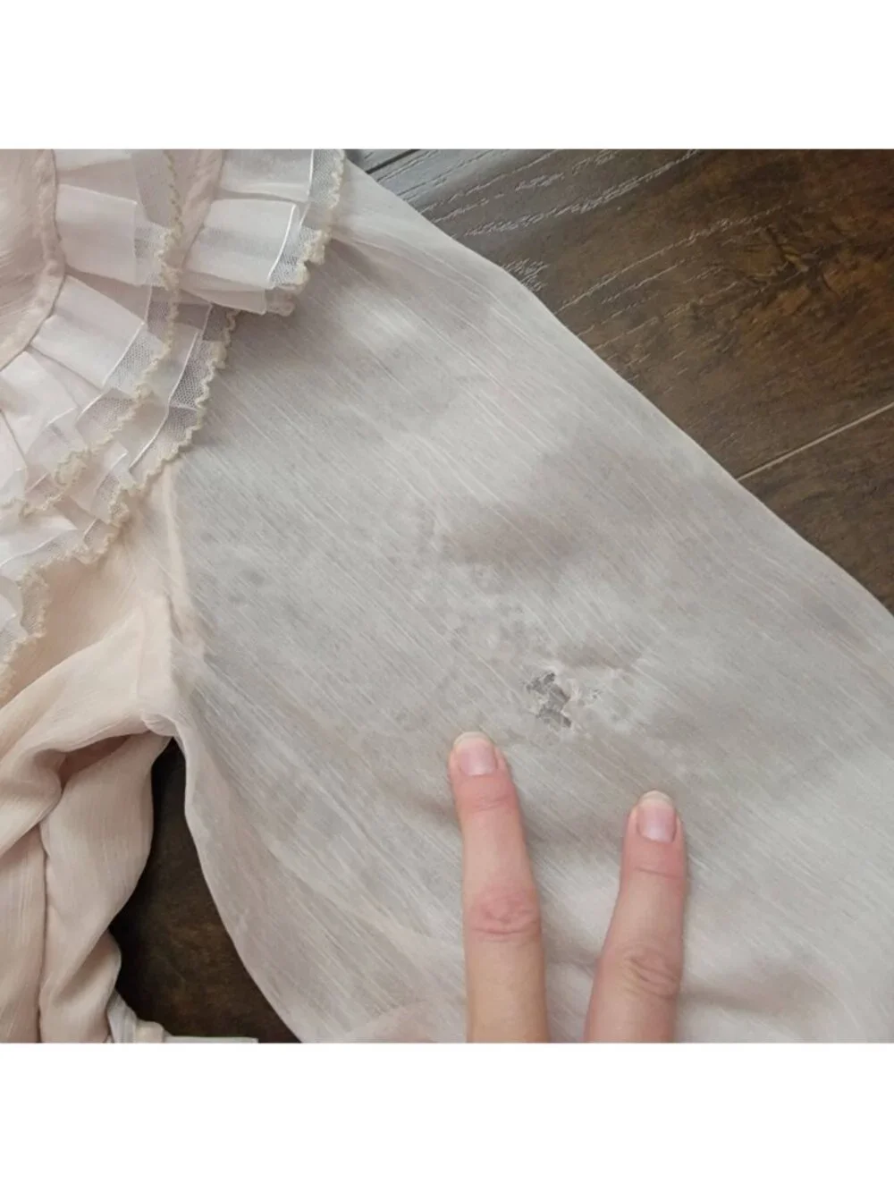 Celia B Bliss Maxi Dress Ethereal Romantic Fairycore Whimsical Vintage Womens M - Picture 4 of 9